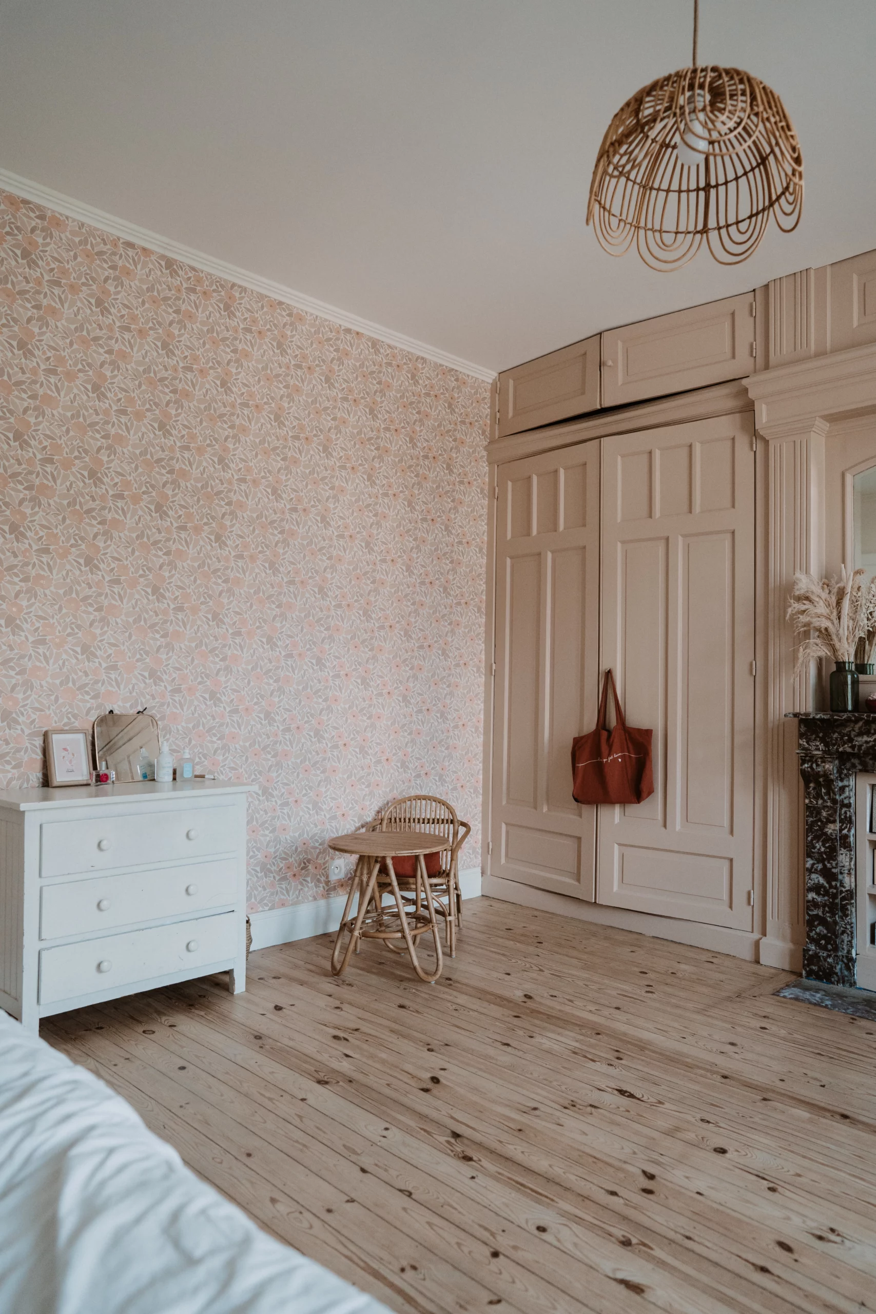 idée de travaux chambre verte , rénovation maison à lille
